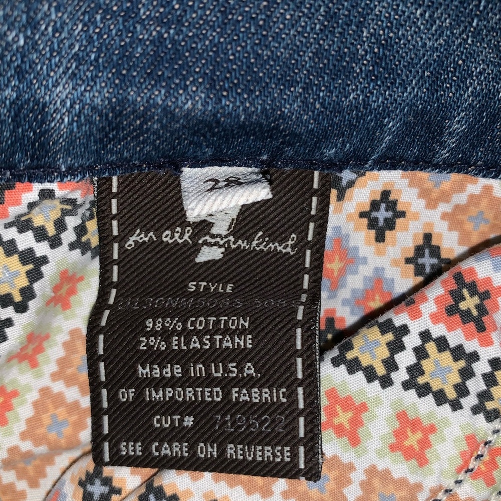 7 For All Mankind ‘A’ Pocket Jeans - Picture 6 of 7